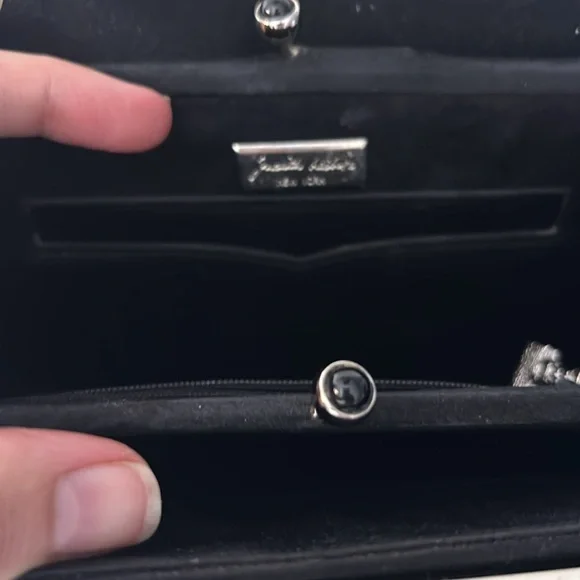 Judith Leiber Rhinestone Clutch - convertible